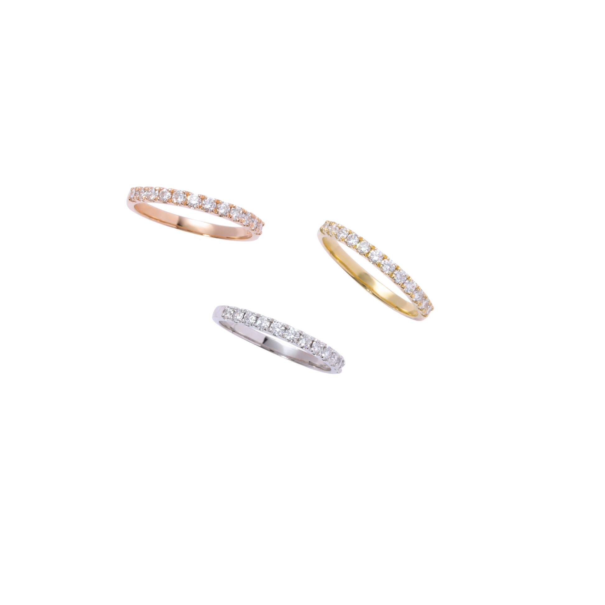 ハーフエタニティリング0.3ct – エフダイヤモンド ハーフエタニティリング0.3ct – エフダイヤモンド